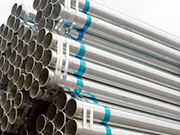 Precautions for hot-dip steel pipe