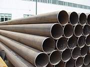 Cooling form and construction introduction of large-diameter steel pipe