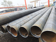 How to solve the deformation problem of spiral seam submerged arc welded steel pipe