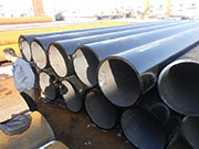 Processing technology and inspection steps of straight seam steel pipe